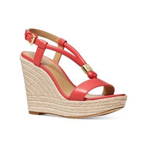 MICHAEL MICHAEL KORS Womens Coral 1-1/2" Platform Annie Espadrille Shoes 10 M